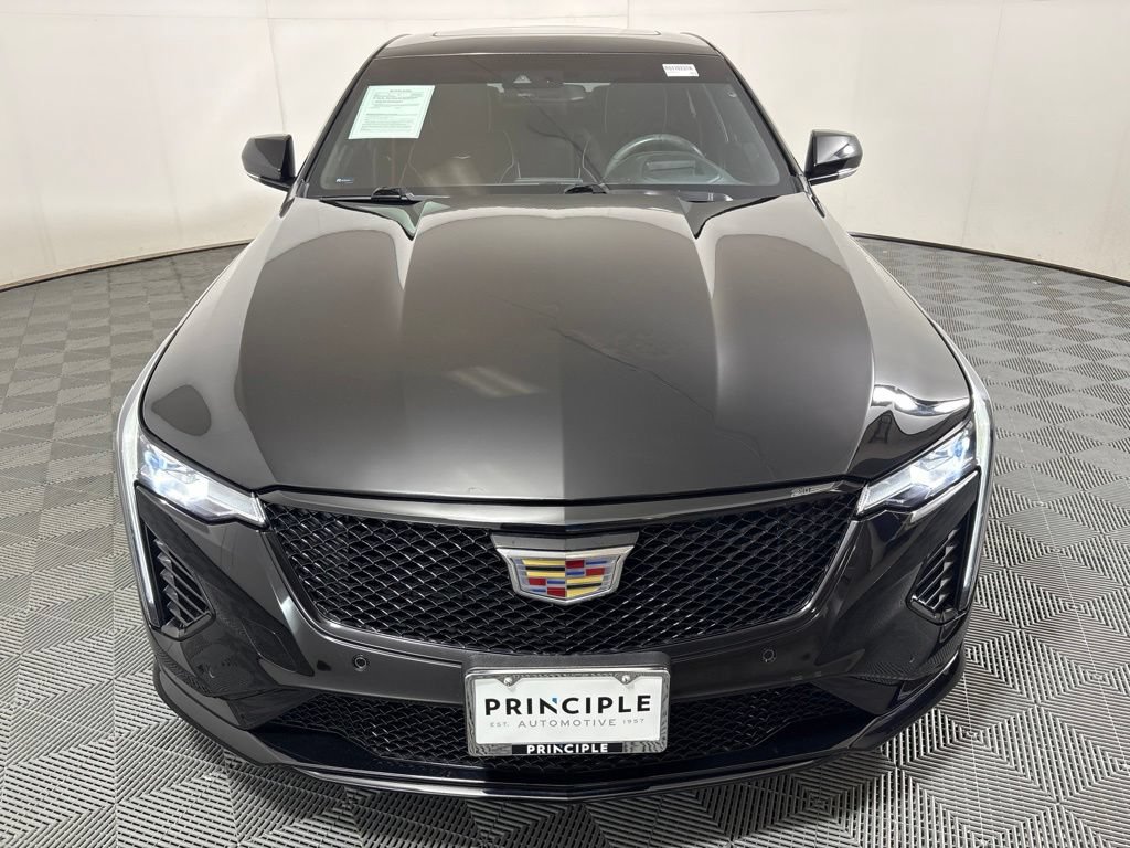 Used 2024 Cadillac CT4 V w/ Navigation Package RWD image 3