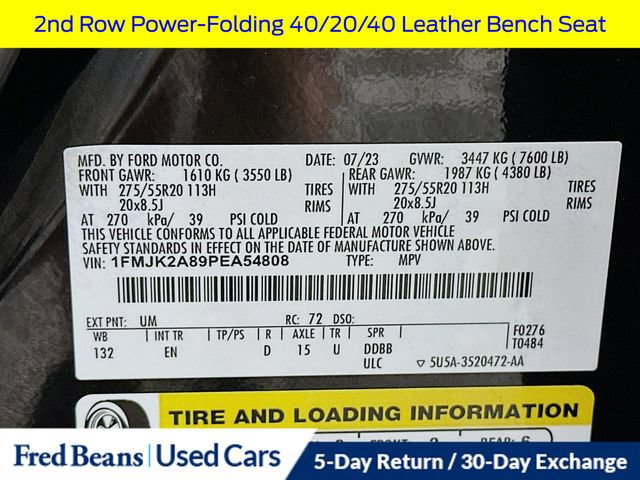 Used 2023 Ford Expedition Max Limited AWD/4WD image 41