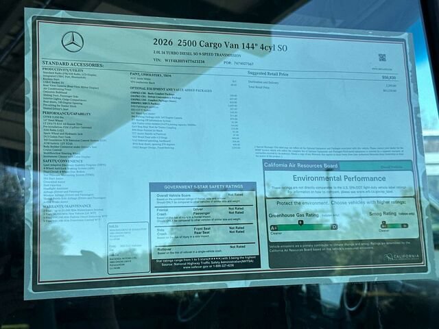New 2026 Mercedes-Benz Sprinter 2500 image 24
