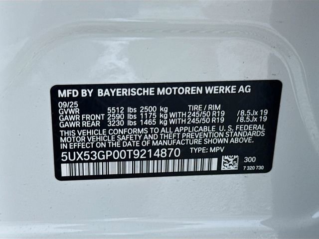 Used 2026 BMW X3 xDrive30 w/ Convenience Package AWD/4WD image 32