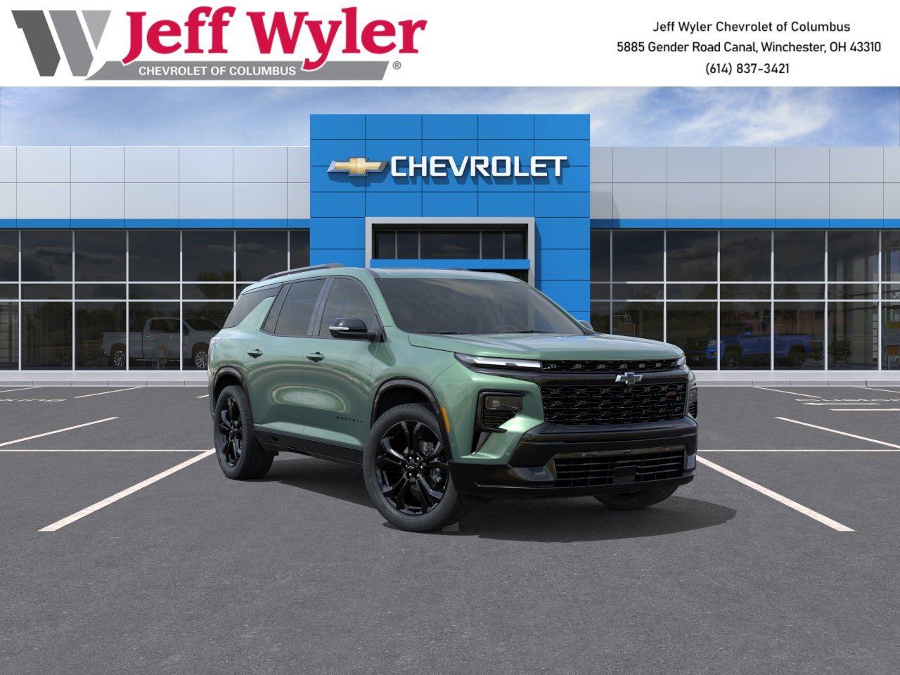 New 2027 Chevrolet Traverse RS