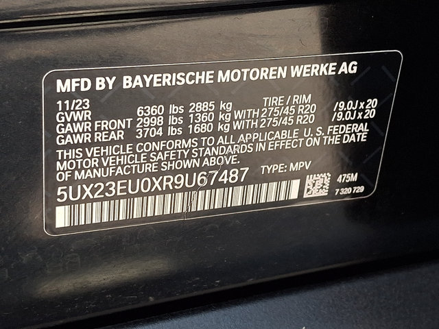 Certified 2024 BMW X5 xDrive40i w/ Premium Package AWD/4WD image 32