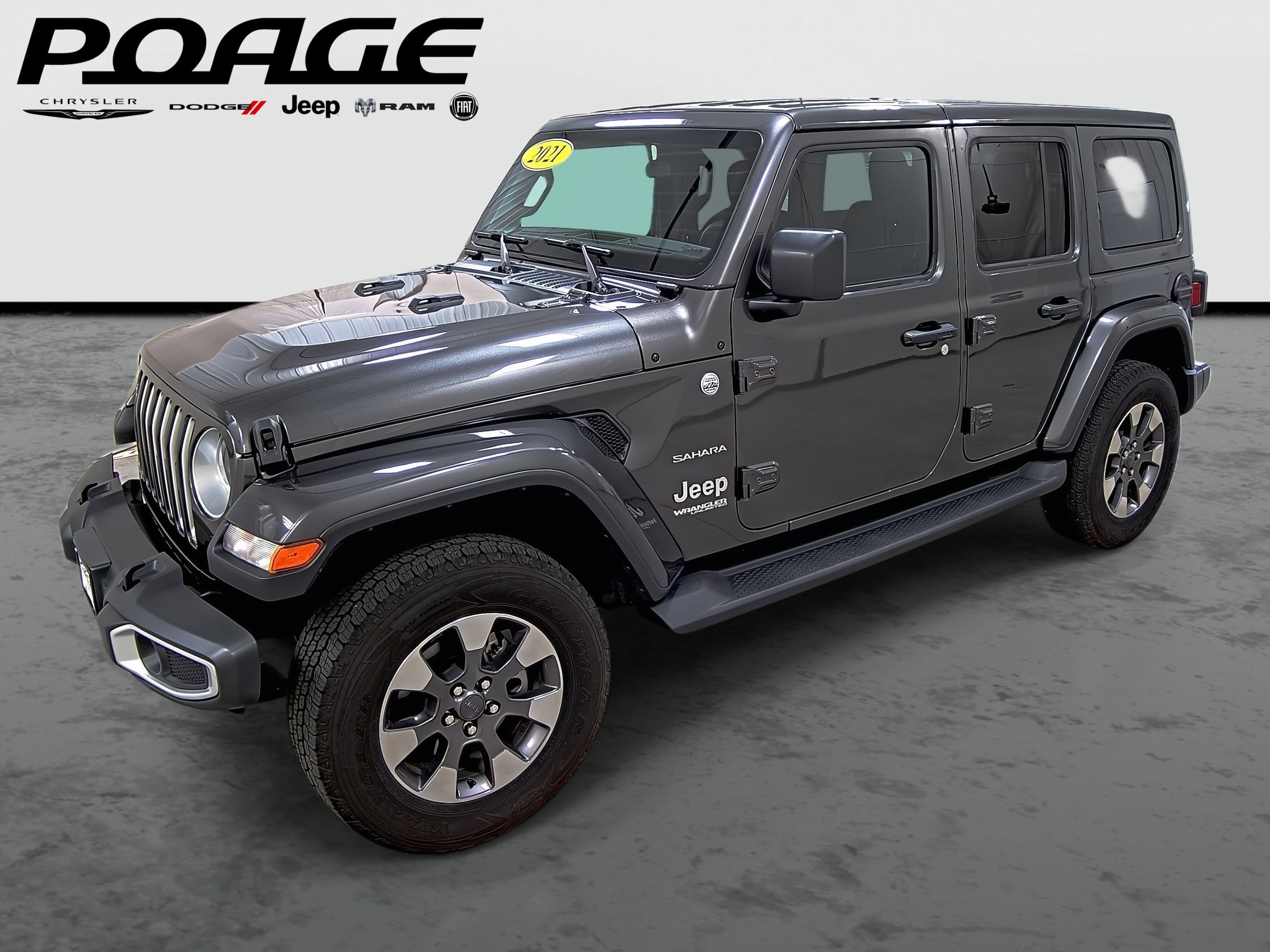 Used 2021 Jeep Wrangler Unlimited Sahara w/ Cold Weather Group