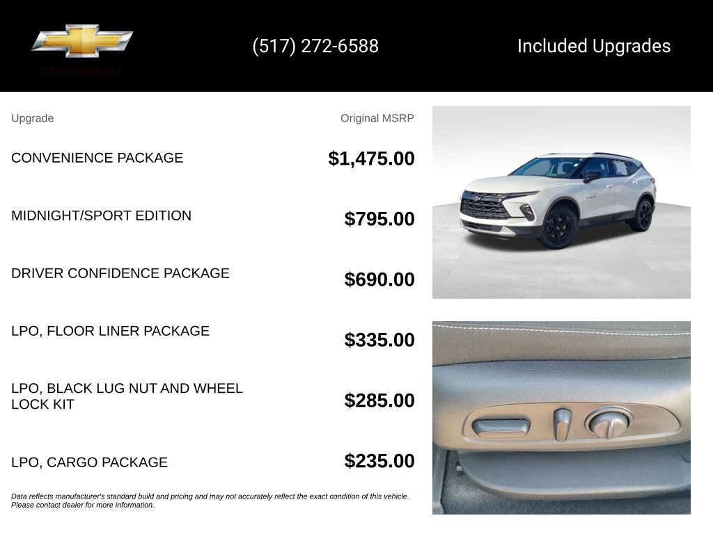 Used 2023 Chevrolet Blazer LT w/ Convenience Package AWD/4WD image 15