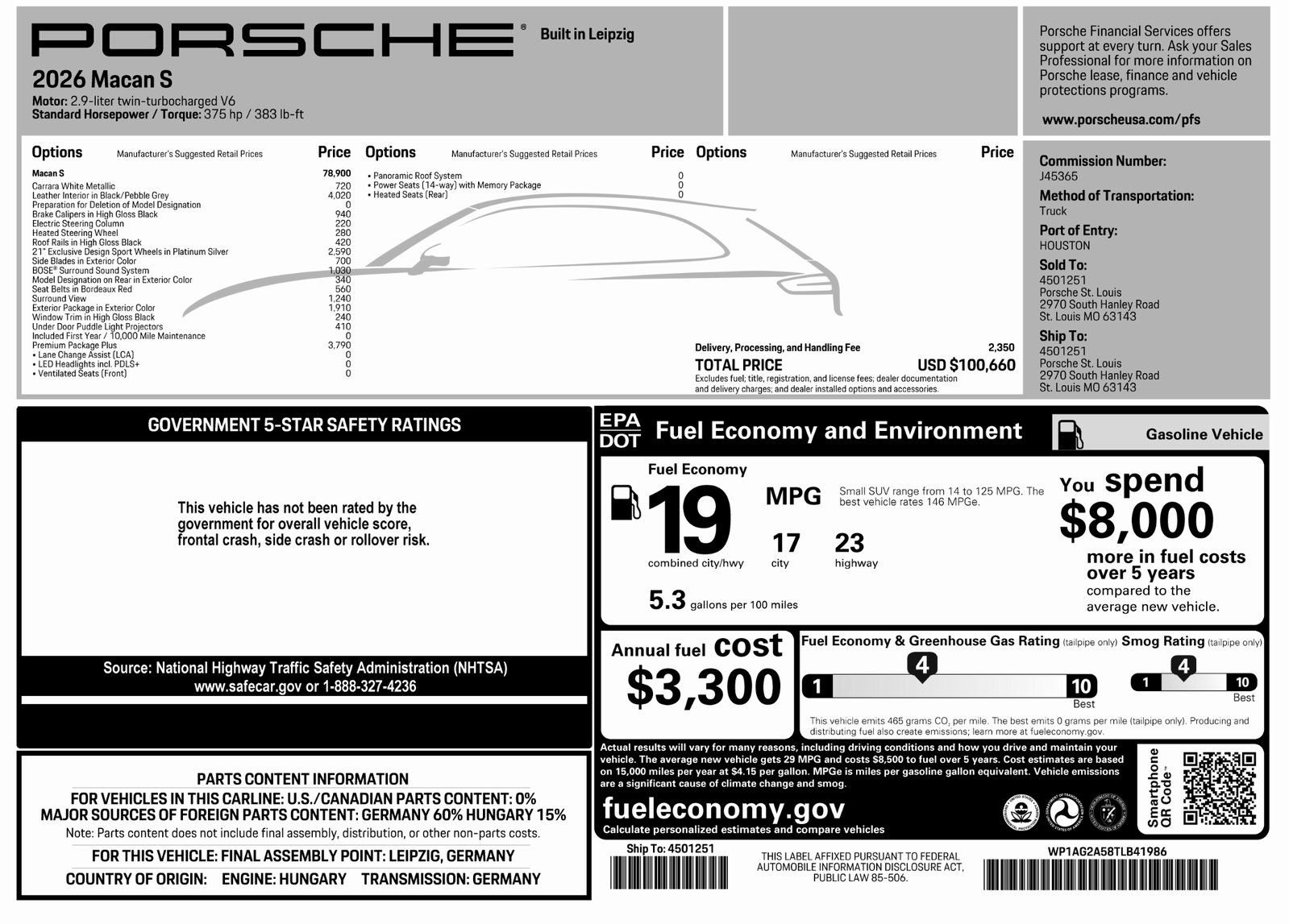 New 2026 Porsche Macan S image 52