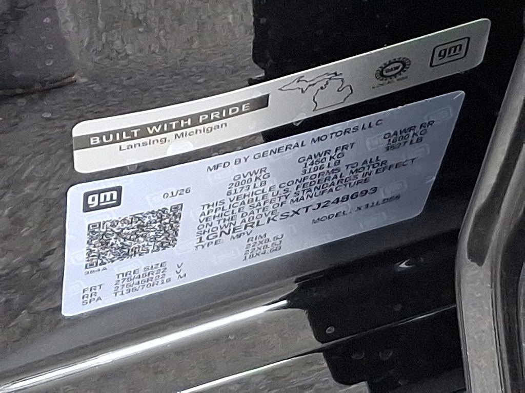 New 2026 Chevrolet Traverse RS image 10