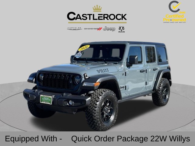 Certified 2026 Jeep Wrangler Unlimited Sport