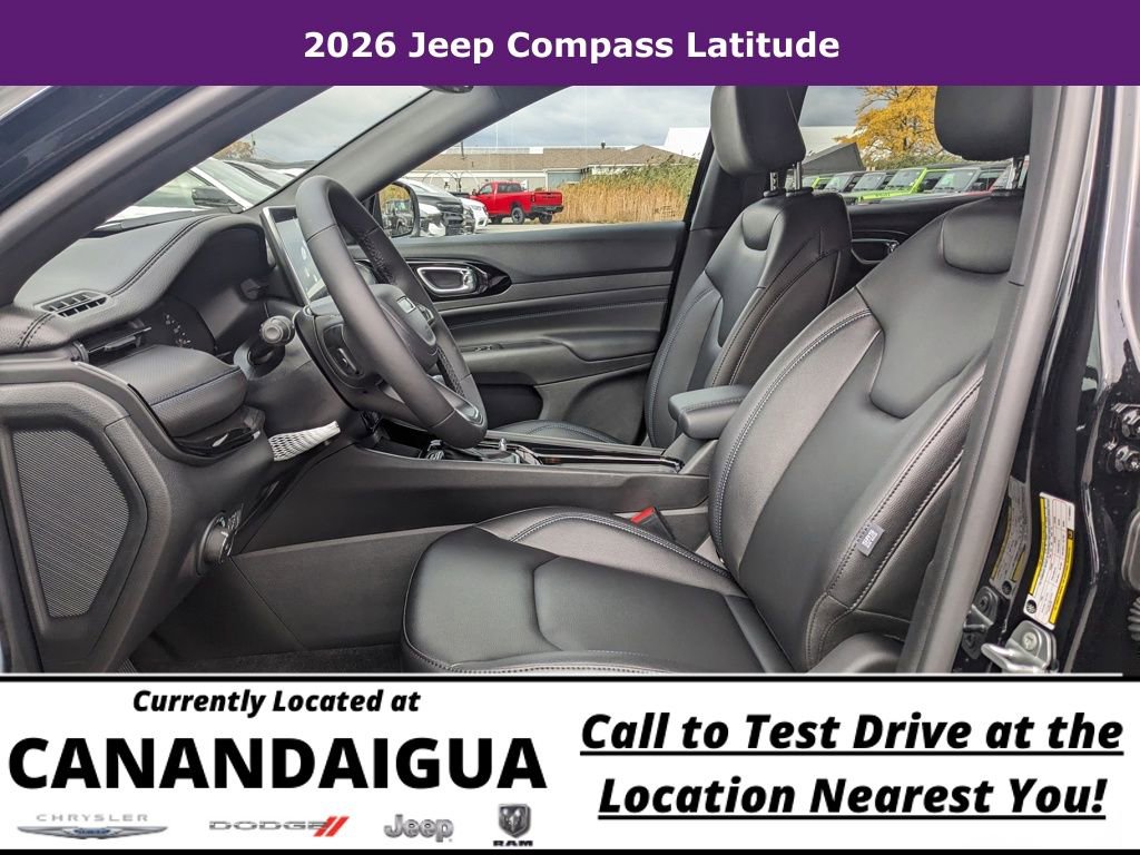 New 2026 Jeep Compass Latitude w/ Quick Order Package 29K image 10