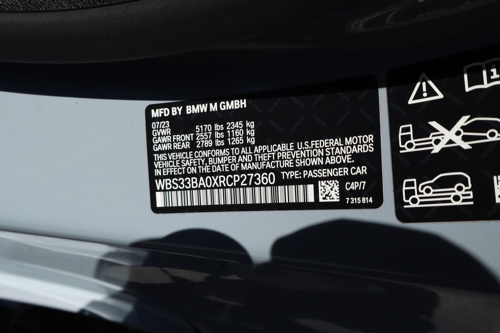 Used 2024 BMW M4 xDrive Competition AWD/4WD image 38