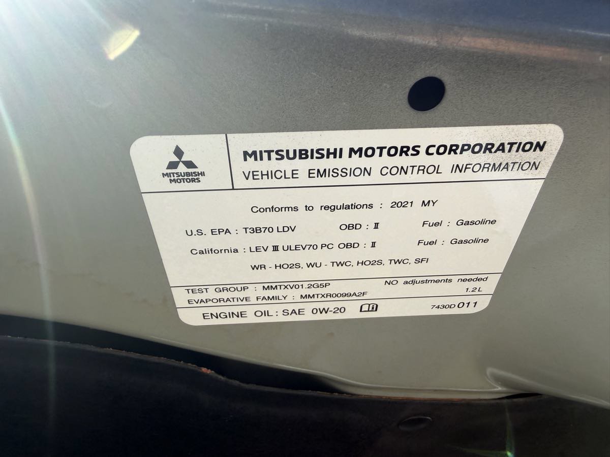 Used 2021 Mitsubishi Mirage ES FWD image 21