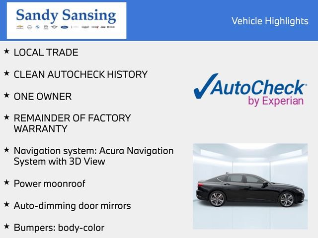 Used 2023 Acura TLX Advance image 7