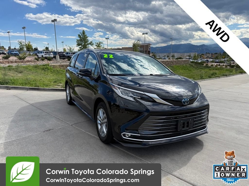Used 2022 Toyota Sienna Limited AWD/4WD image 1