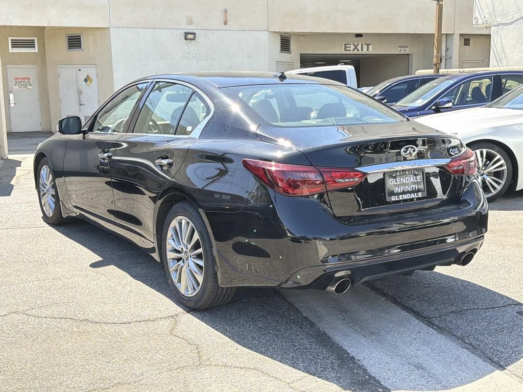 Certified 2023 INFINITI Q50 Luxe w/ Cargo Package RWD image 4