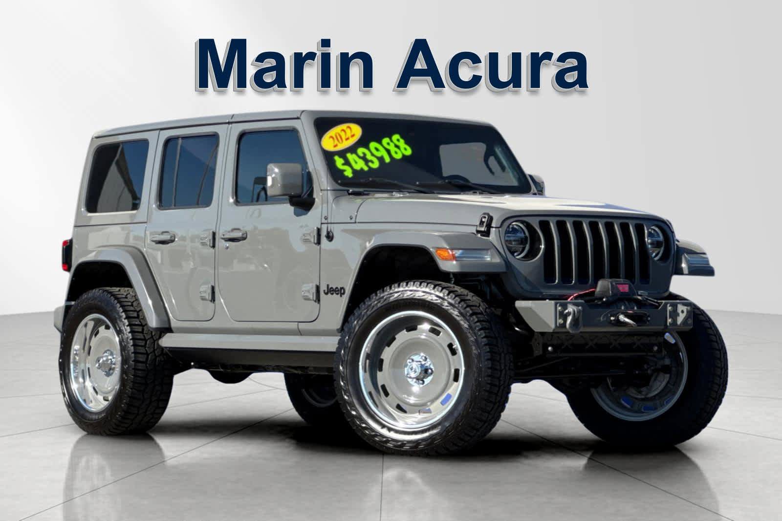 Used 2022 Jeep Wrangler Unlimited Sahara image 1