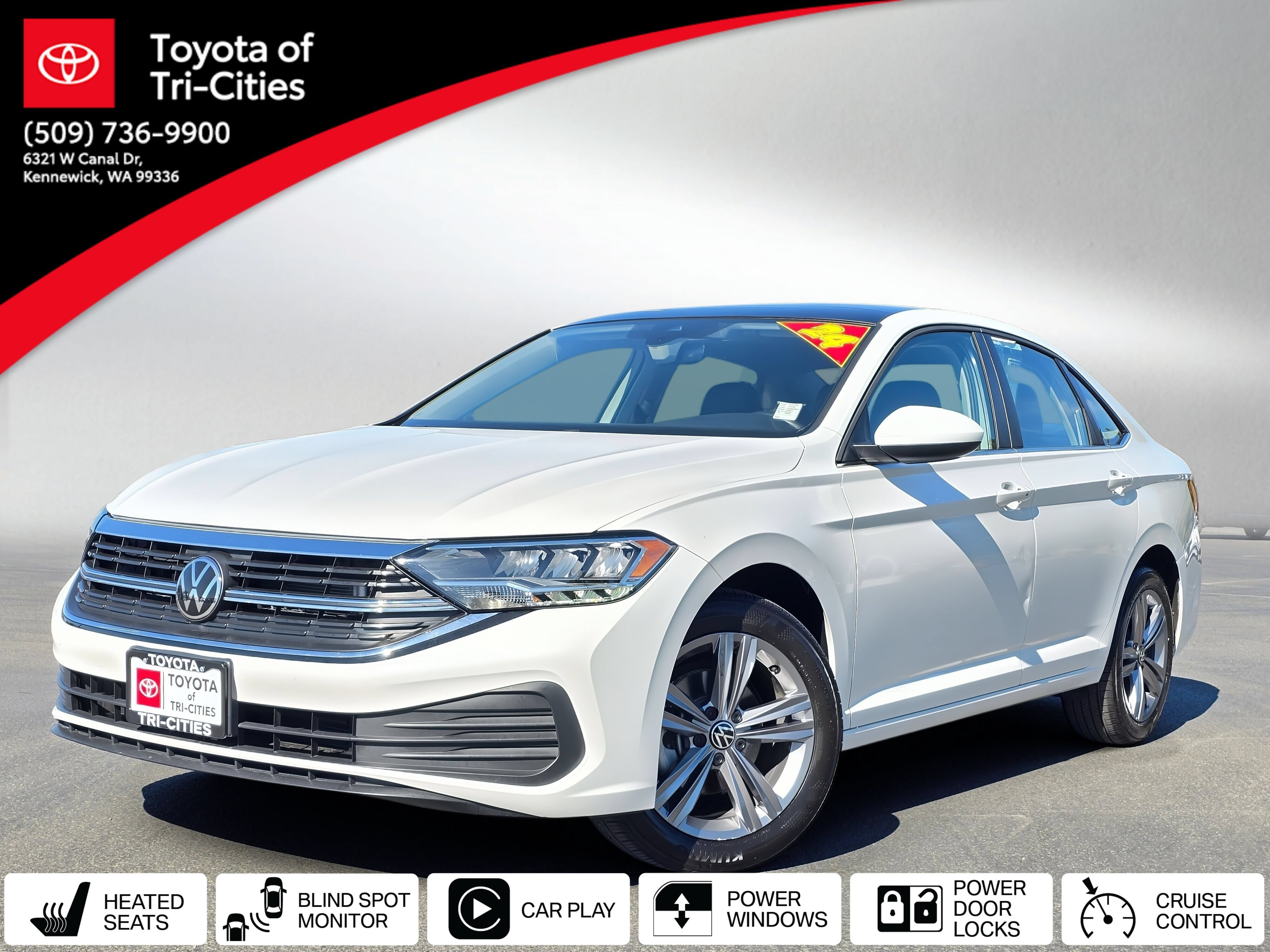 Used 2024 Volkswagen Jetta SE w/ Panoramic Sunroof Package FWD image 1