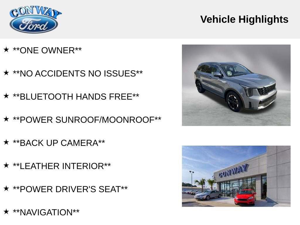 Used 2025 Kia Sorento S w/ Panoramic Sunroof Package image 4