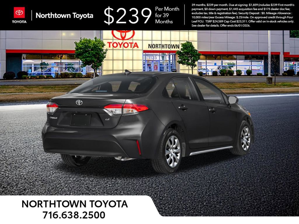 New 2026 Toyota Corolla LE FWD image 2