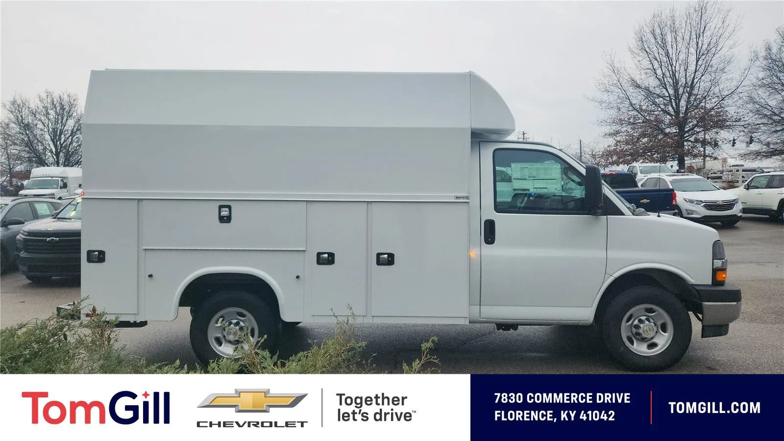 New 2025 Chevrolet Express 3500 w/ Power Convenience Package