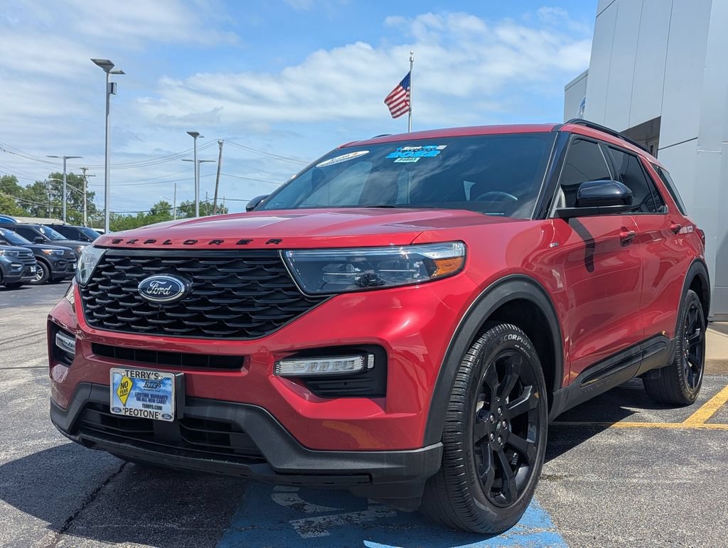 Used 2022 Ford Explorer ST-Line w/ Class IV Trailer Tow Package AWD/4WD image 7