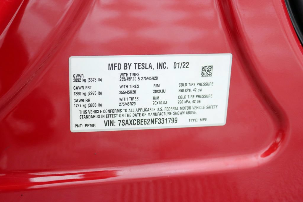Used 2022 Tesla Model X Plaid AWD/4WD image 38