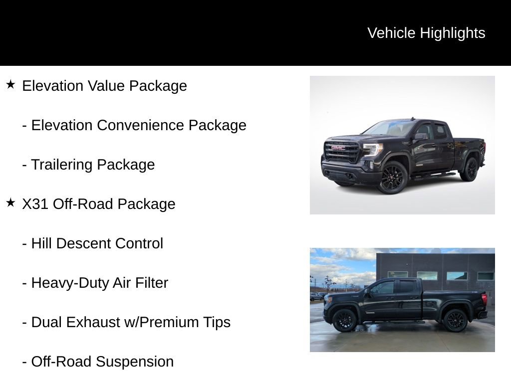 Used 2021 GMC Sierra 1500 Elevation w/ X31 Off-Road Package image 26