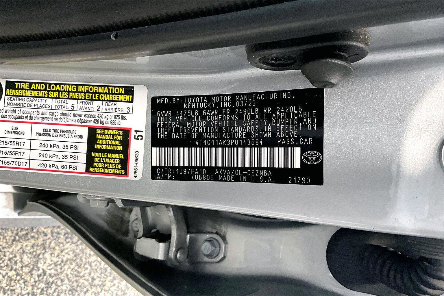 Used 2023 Toyota Camry LE image 36