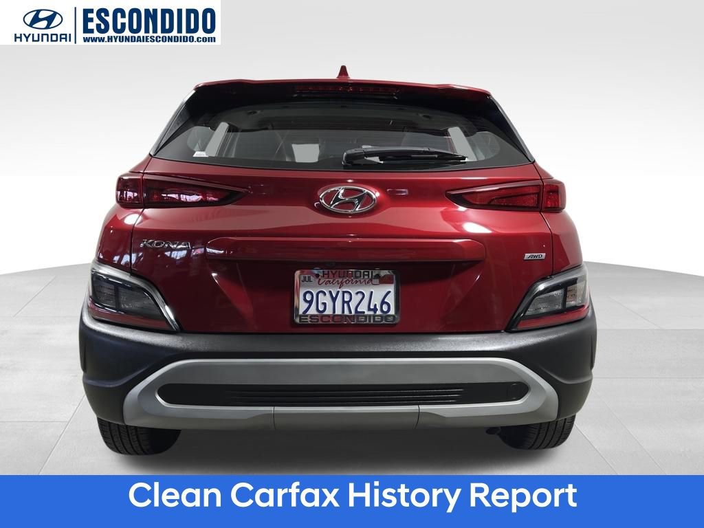 Certified 2023 Hyundai Kona SE w/ Cargo Package AWD/4WD image 4