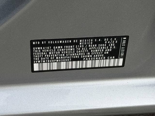 Certified 2023 Volkswagen Jetta SE w/ Panoramic Sunroof Package FWD image 19
