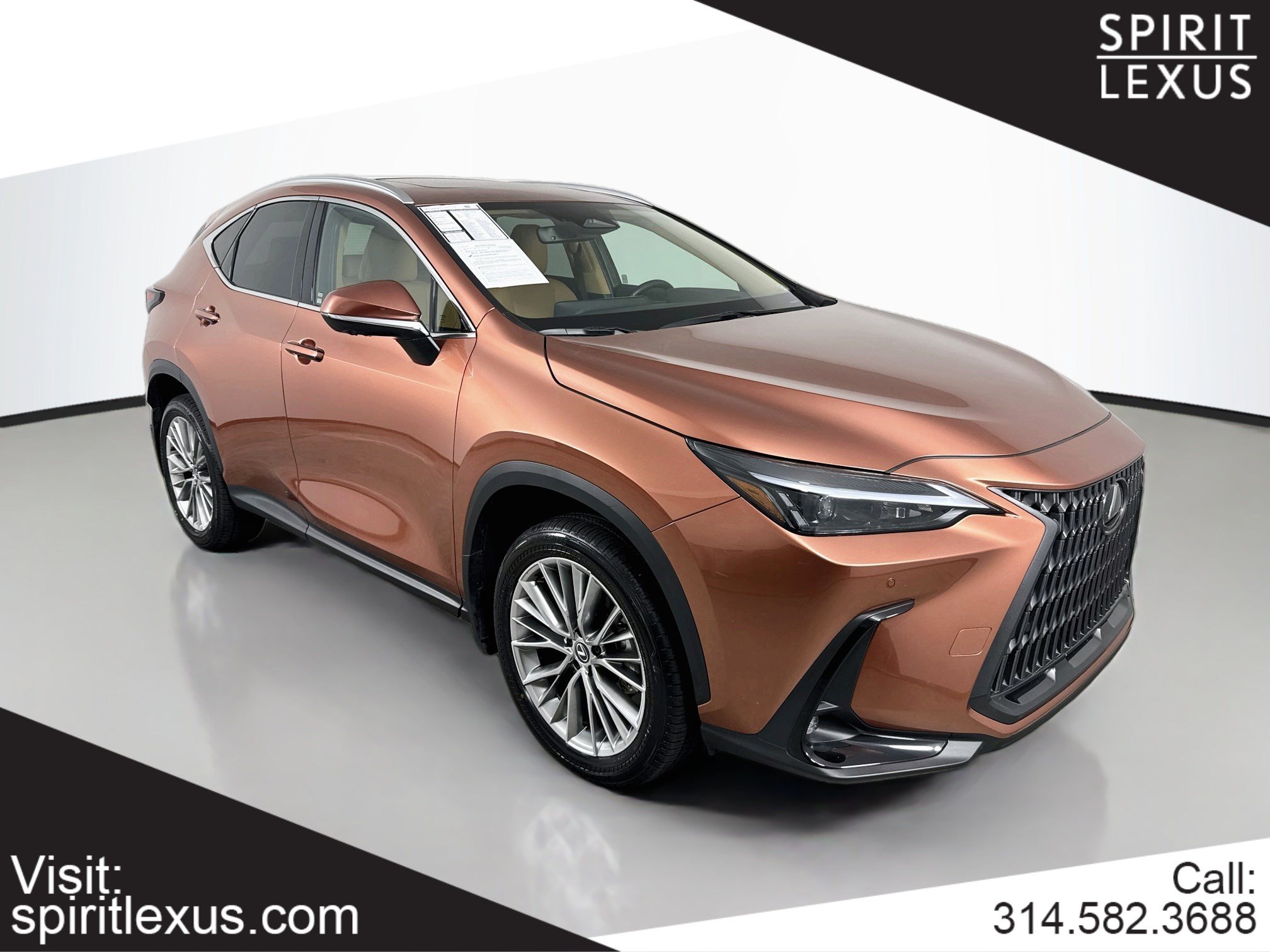 Certified 2025 Lexus NX 350h AWD w/ Cold Area Package
