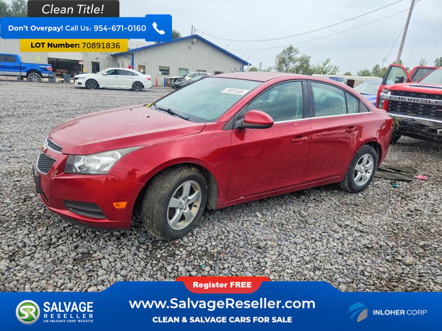 Used 2014 Chevrolet Cruze LT FWD image 1