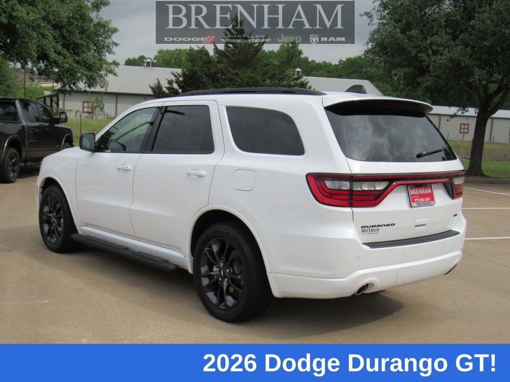 New 2026 Dodge Durango GT w/ Blacktop Package RWD image 6