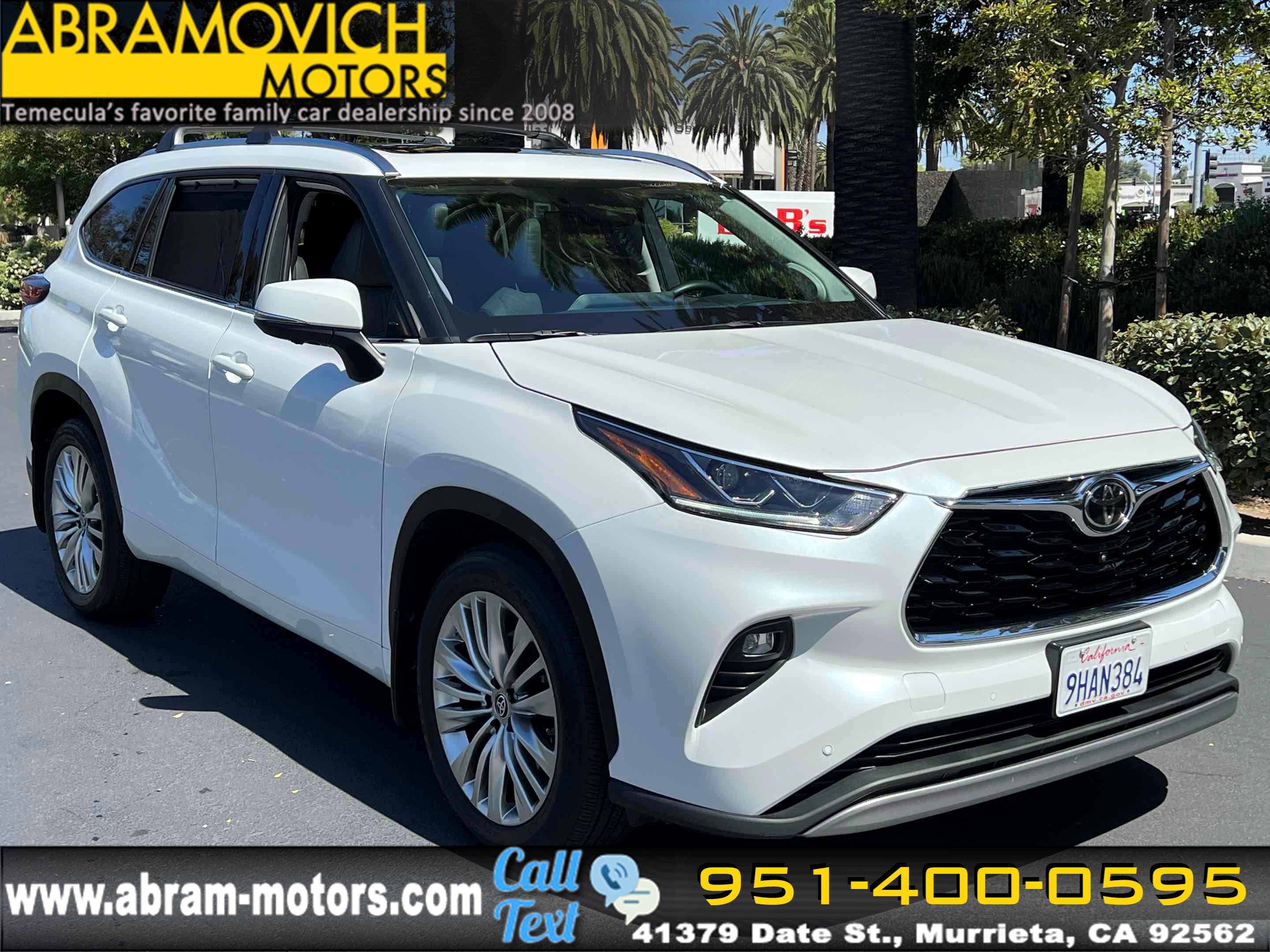 Used 2023 Toyota Highlander Platinum image 1