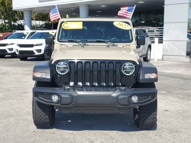 Certified 2022 Jeep Wrangler Unlimited Sport AWD/4WD image 2