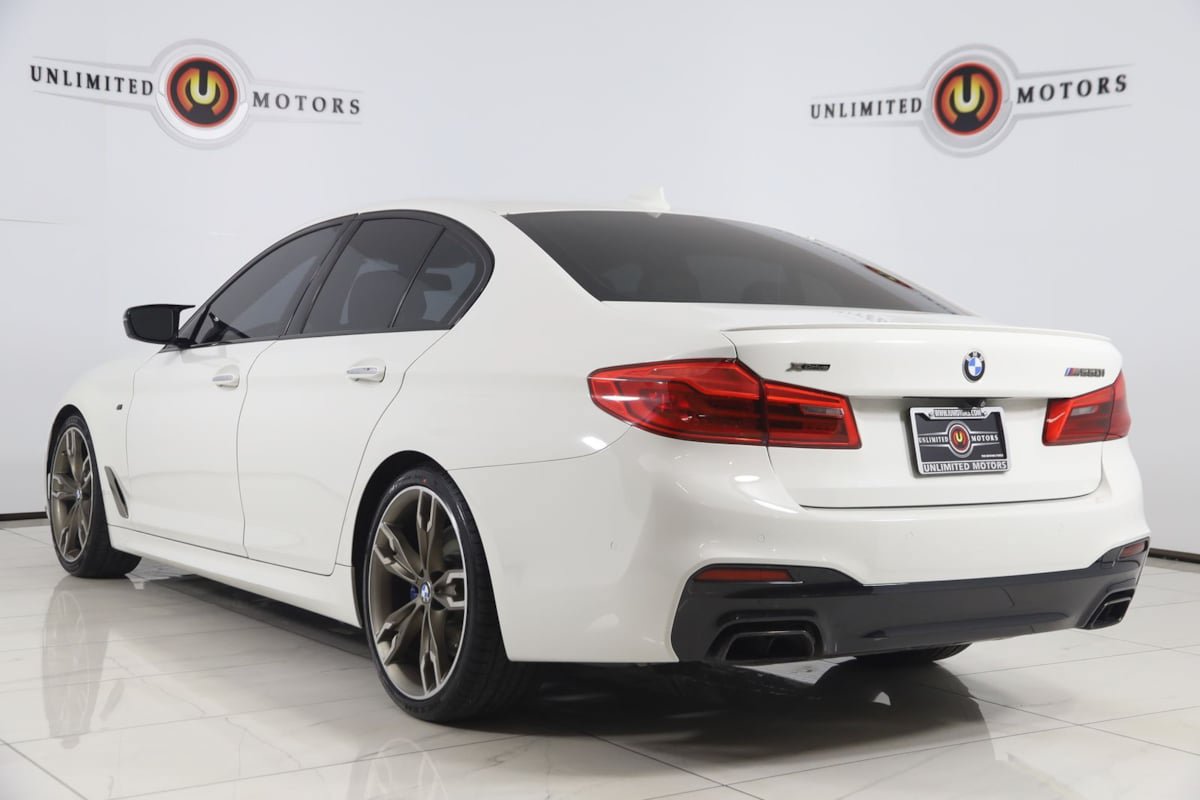 Used 2018 BMW M550i xDrive AWD/4WD image 4