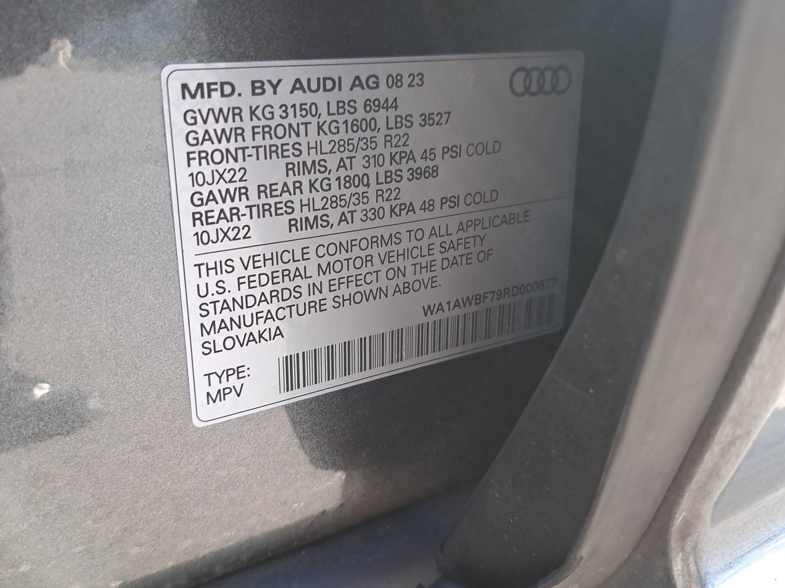 Used 2024 Audi SQ7 Premium Plus AWD/4WD image 40
