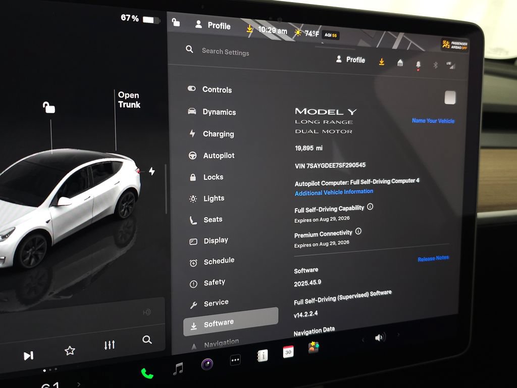 Used 2025 Tesla Model Y Long Range AWD/4WD image 23