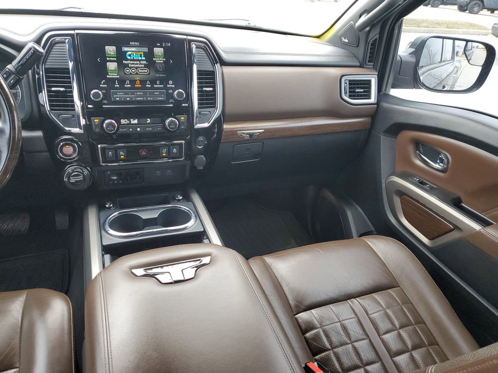 Used 2021 Nissan Titan Platinum Reserve w/ Moonroof Package image 17