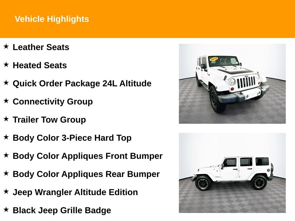 Used 2012 Jeep Wrangler Unlimited Sahara AWD/4WD video 2