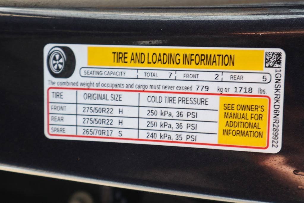 Used 2022 Chevrolet Tahoe RST w/ Luxury Package AWD/4WD image 55