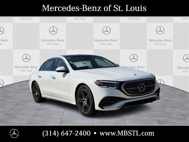 New 2025 Mercedes-Benz E 350 4MATIC Sedan