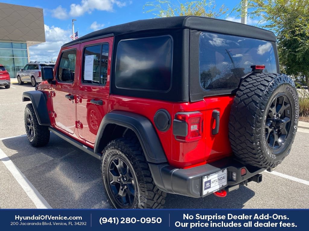 Used 2021 Jeep Wrangler Unlimited Sport AWD/4WD image 10