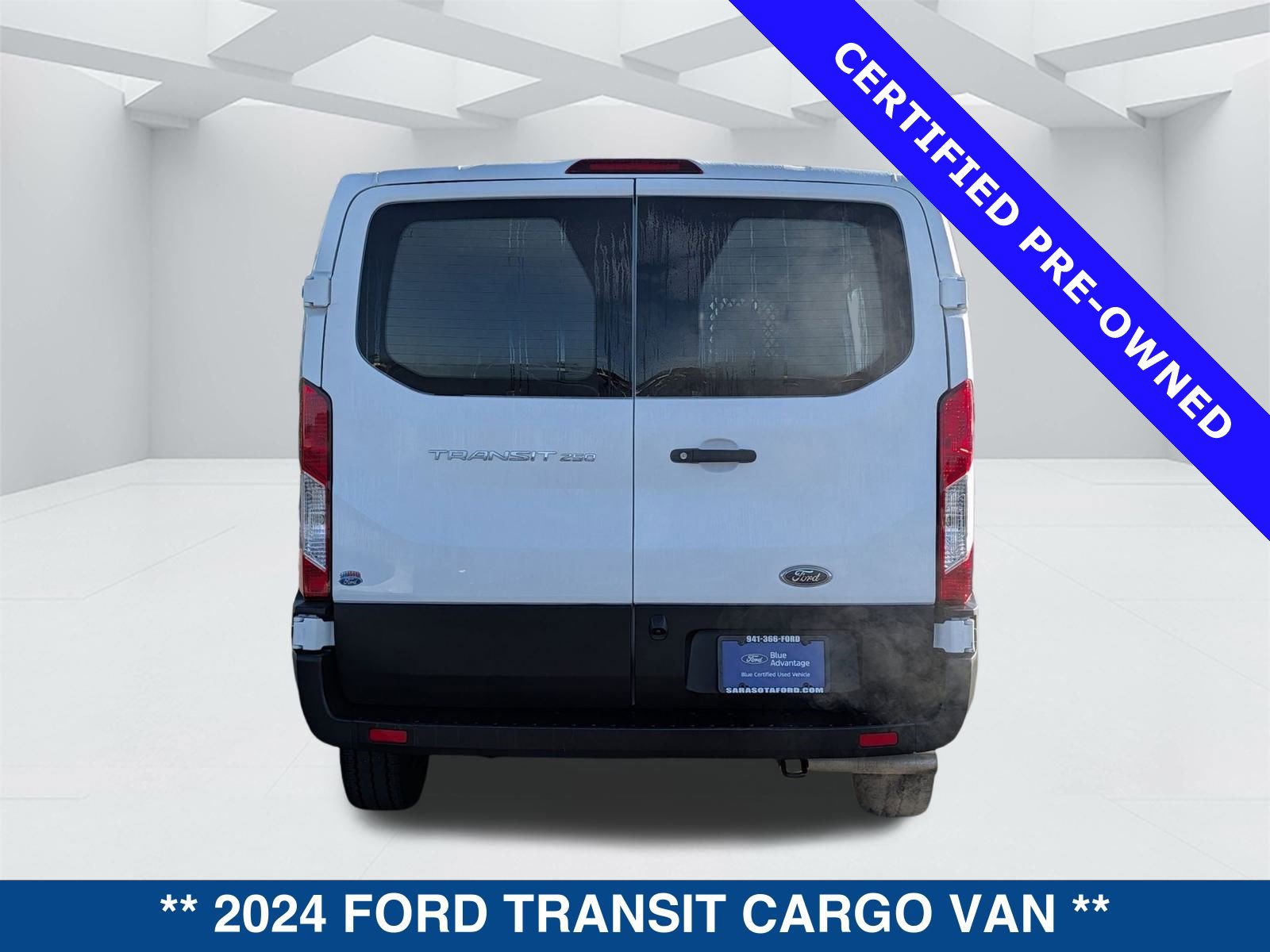 Certified 2024 Ford Transit 250 Low Roof w/ Exterior Upgrade Package RWD image 5