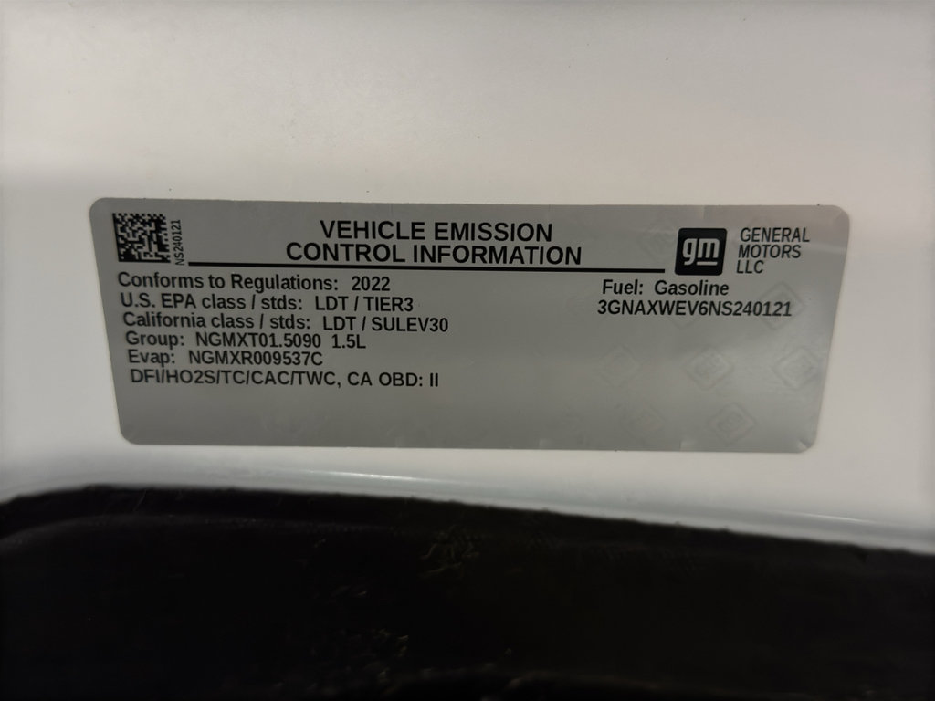 Used 2022 Chevrolet Equinox RS w/ Infotainment Package image 41