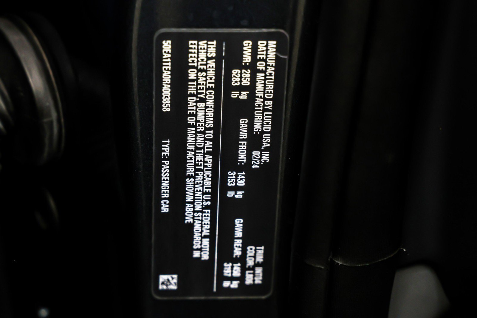 Used 2024 Lucid Air Touring image 24