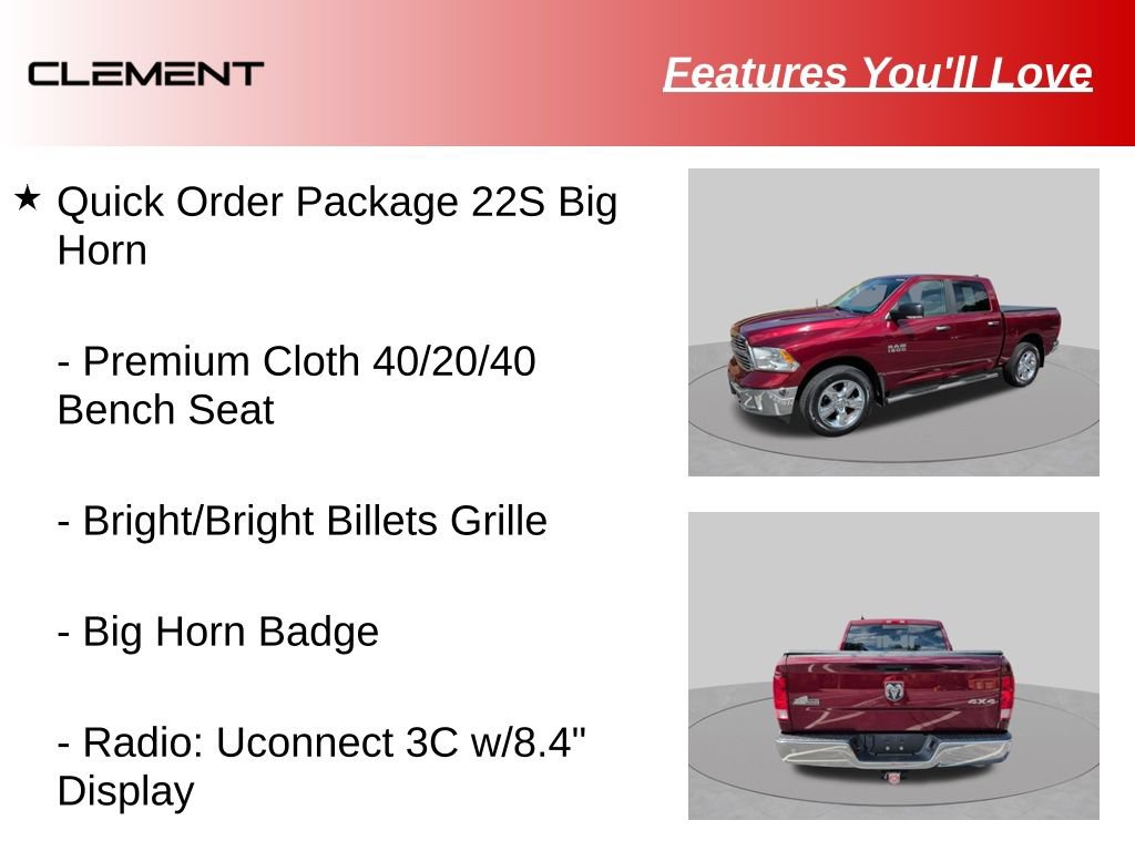 Used 2017 RAM 1500 Big Horn AWD/4WD image 41