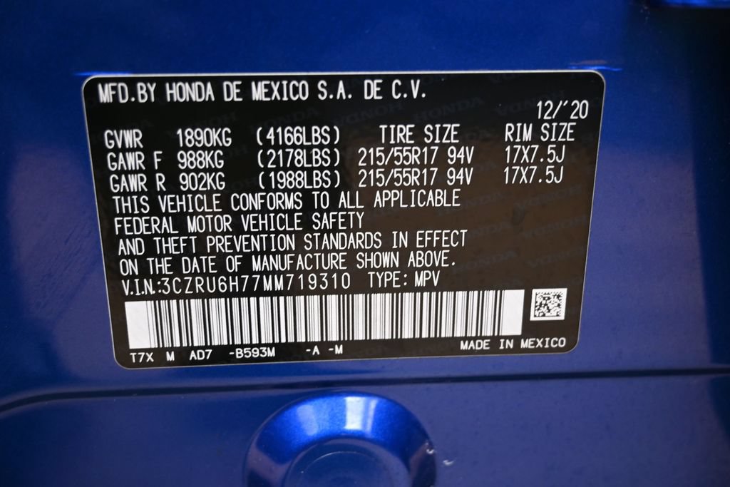 Used 2021 Honda HR-V EX-L image 36