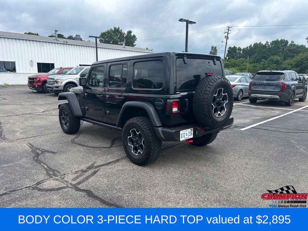 Used 2023 Jeep Wrangler Unlimited Rubicon w/ Cold Weather Group AWD/4WD image 3
