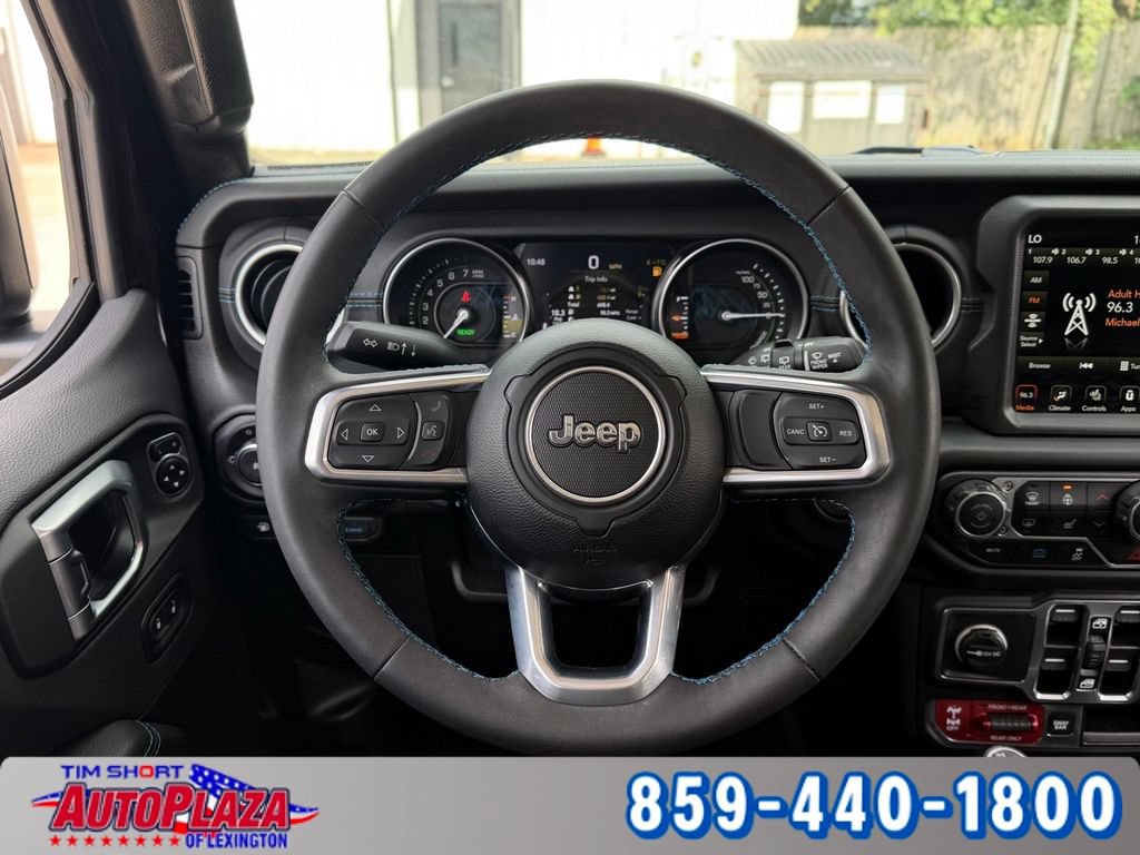 Used 2023 Jeep Wrangler Unlimited Rubicon 4xe w/ Dual Top Group AWD/4WD image 21