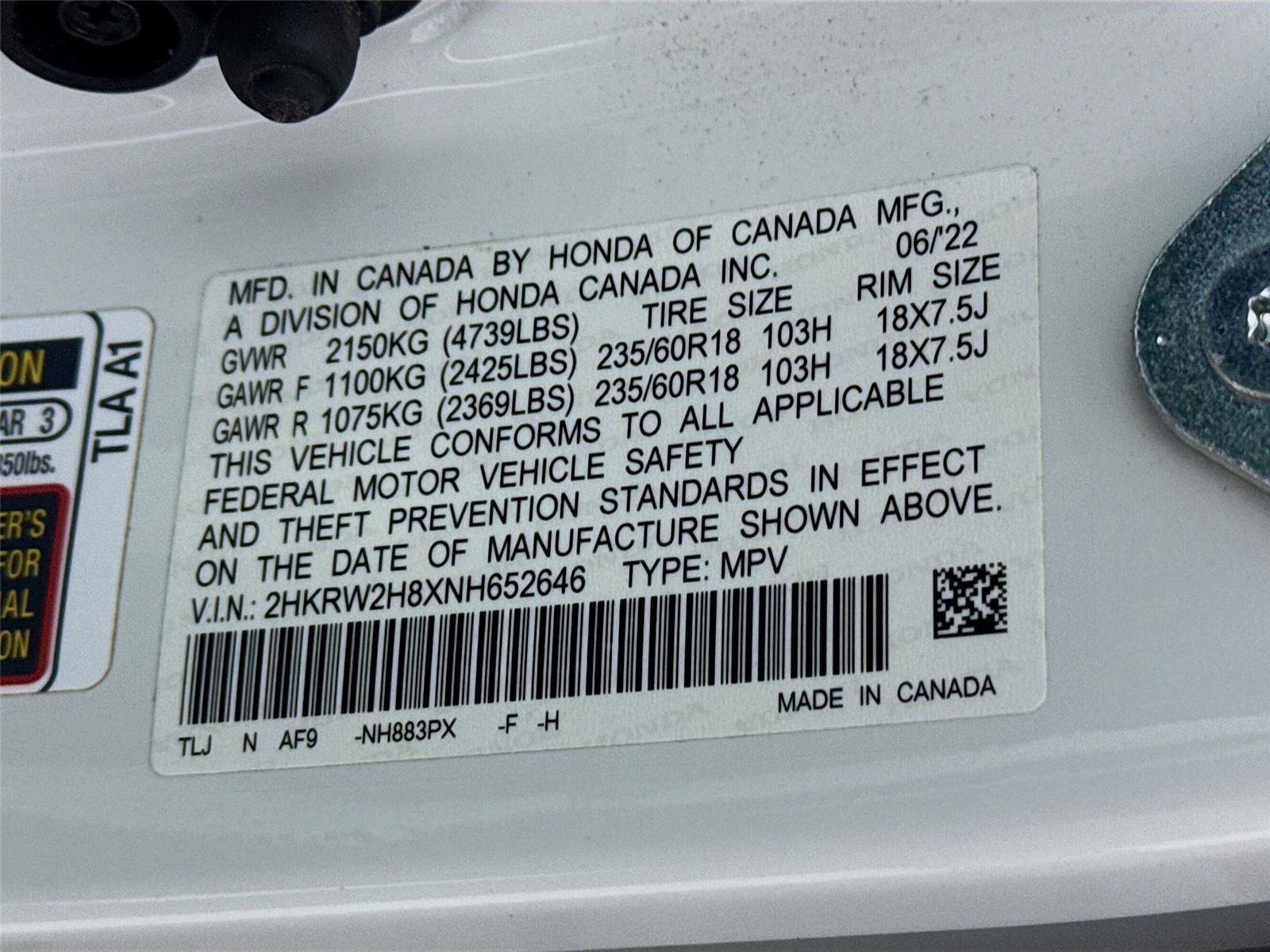 Used 2022 Honda CR-V EX-L image 23