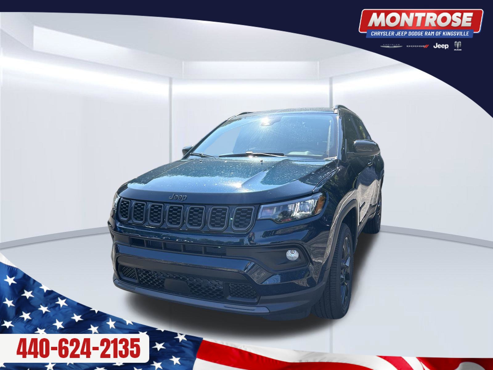 New 2026 Jeep Compass Latitude AWD/4WD 360° Tour